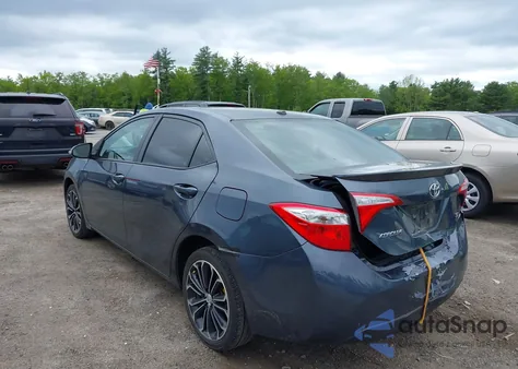 2015 Toyota Corolla S Plus from USA, damaged, VIN 2T1BURHE7FC385492